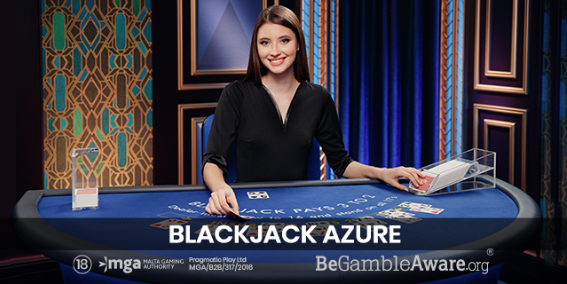 Blackjack Azure D (Pragmatic Play) Image 1
